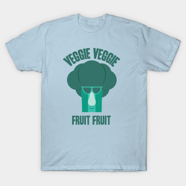 Kitchen Kabarat Veggie Veggie Fruit Fruit T-Shirt by ThisIsFloriduhMan